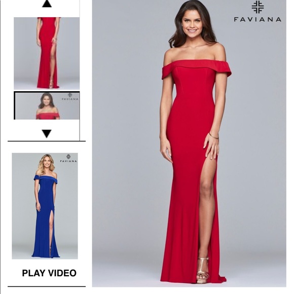Faviana Dresses & Skirts - faviana prom dress
